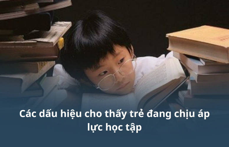 Các dấu hiệu cho thấy trẻ đang chịu áp lực học tập Các dấu hiệu cho thấy trẻ đang chịu áp lực học tập